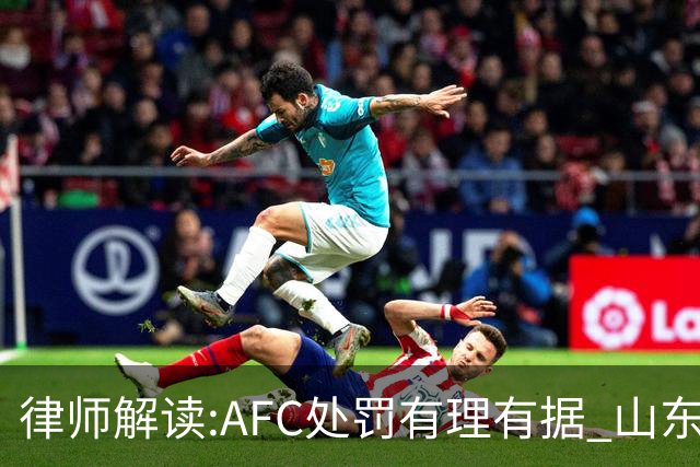 律师解读:AFC处罚有理有据 山东基本确定无缘亚冠